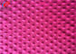 Embossed 100% Polyester Soft Velboa / Minky Dot Minky Plush Fabric
