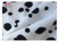 Velboa Short Pile Brushed Polyester Velvet Fabric With S Wave Animal Skin Printed