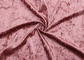 Stretch Diamond Crushed Polyester Spandex Velvet Fabric For Dress